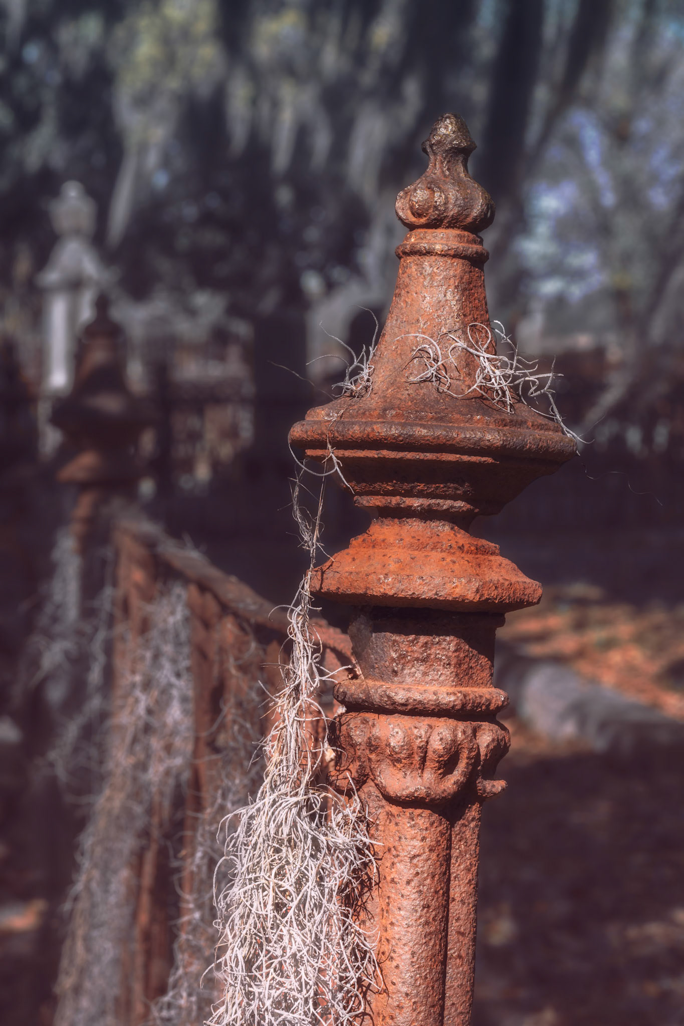 Cemetary Post