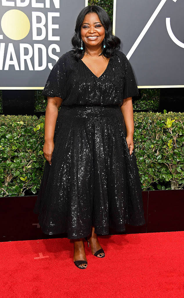 Octavia Spencer Golden Globes 2018 - Assisted by me