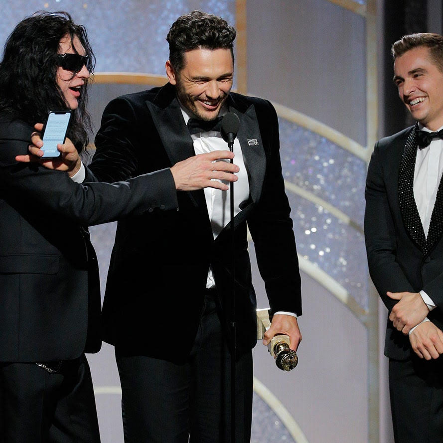 James and Dave Franco Golden Globed 2018 - Assisted by me