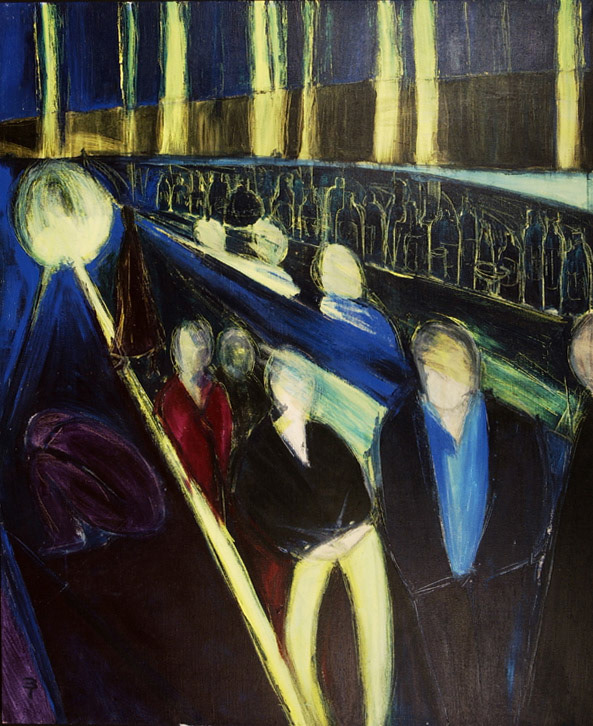 Xmas Party (Acrylic paint)