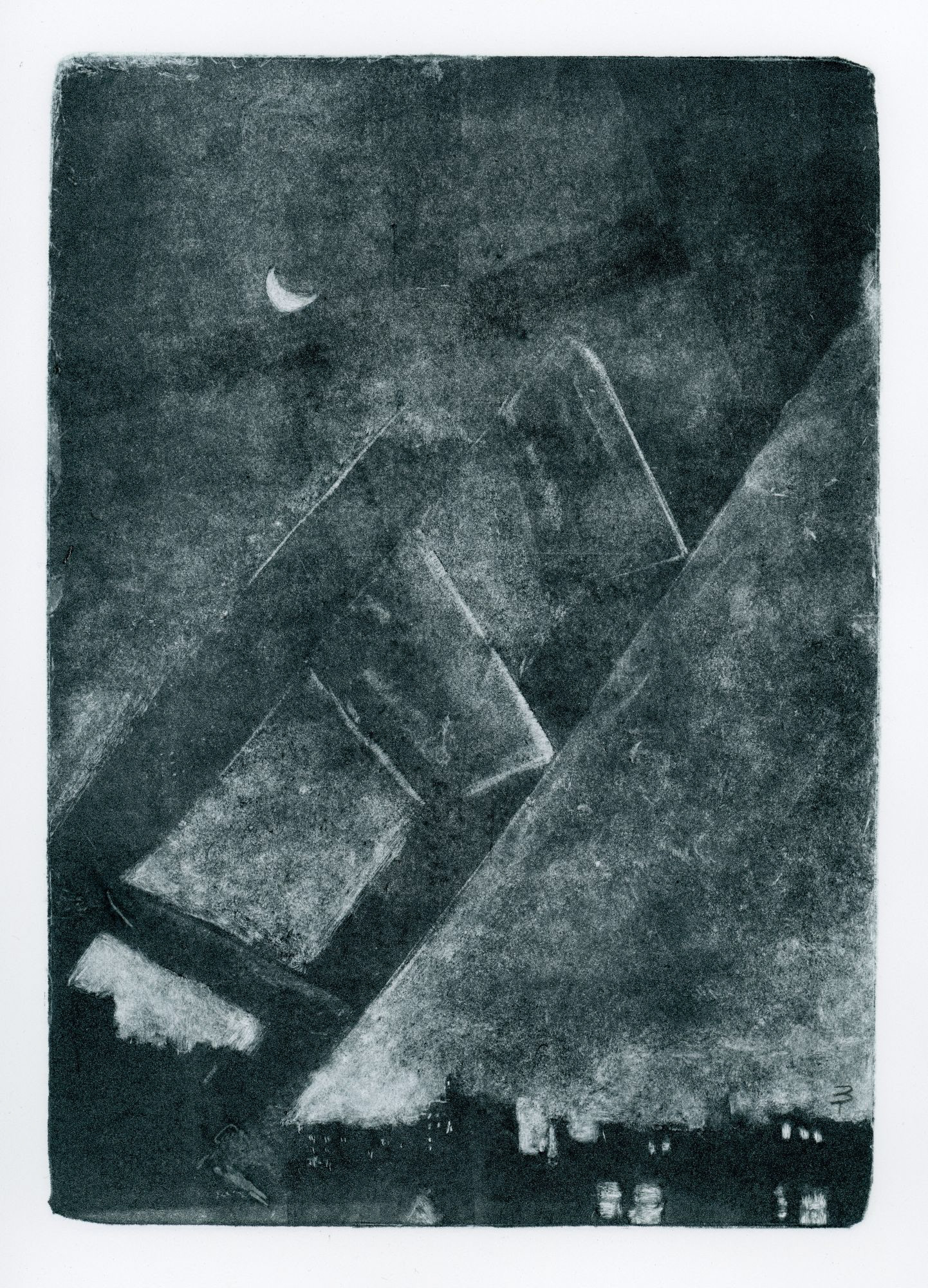 The Moon Over the Fire-Escape