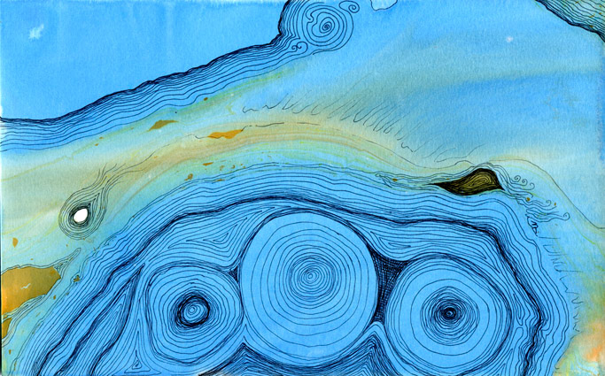 9.5"x6"