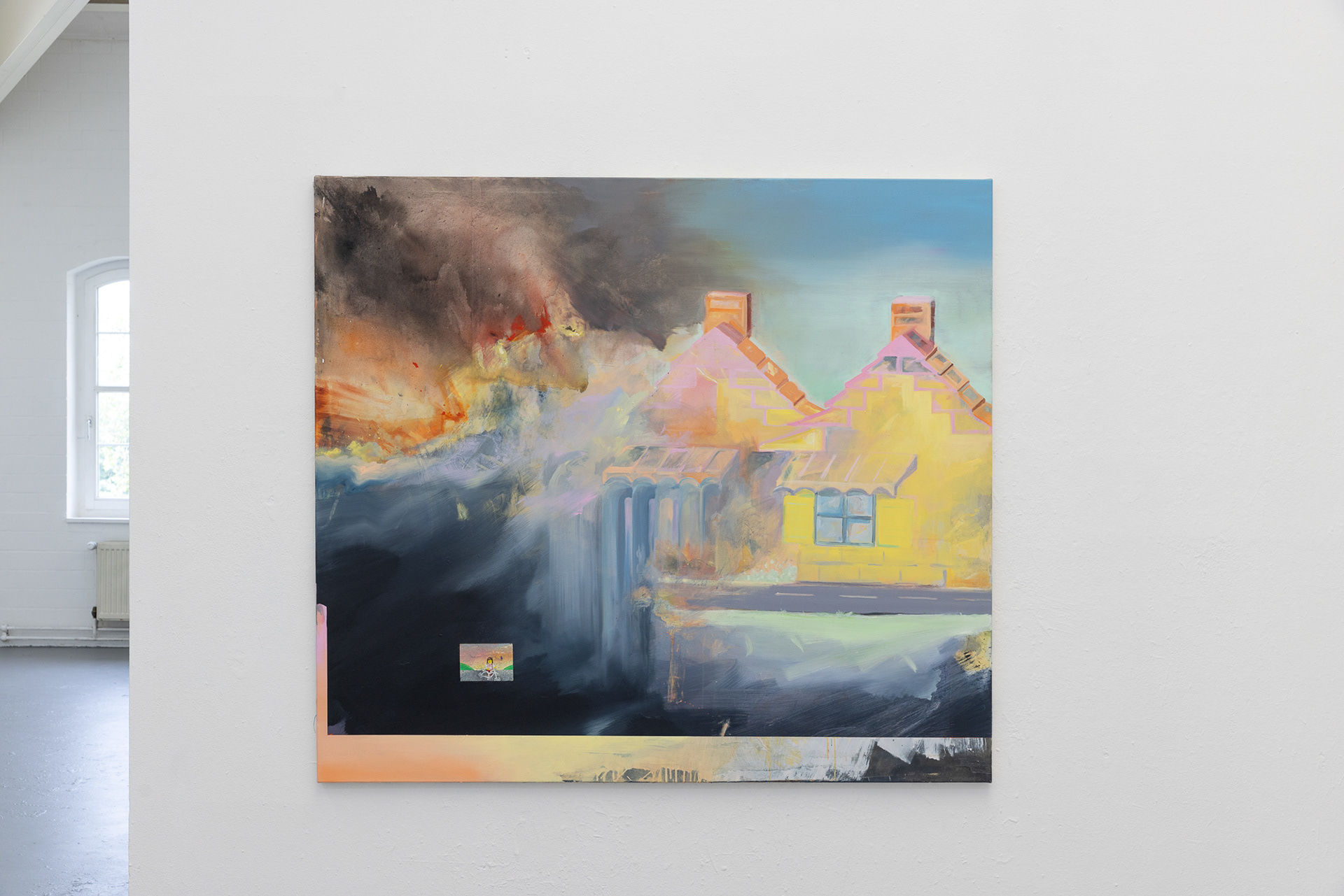 hopecore, Acryl auf Leinwand, 170 × 190 cm, 2024