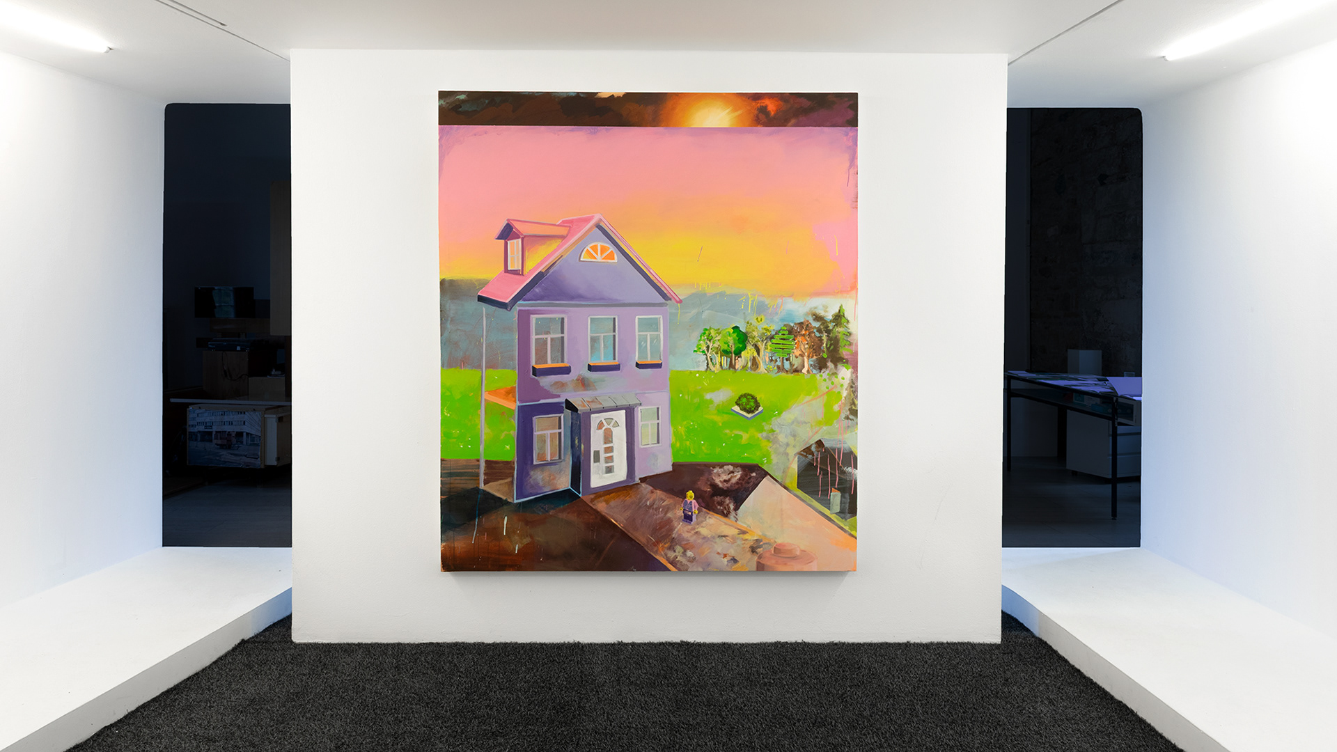 o.T., 2025, Acryl auf Leinwand, 200 × 170 cm