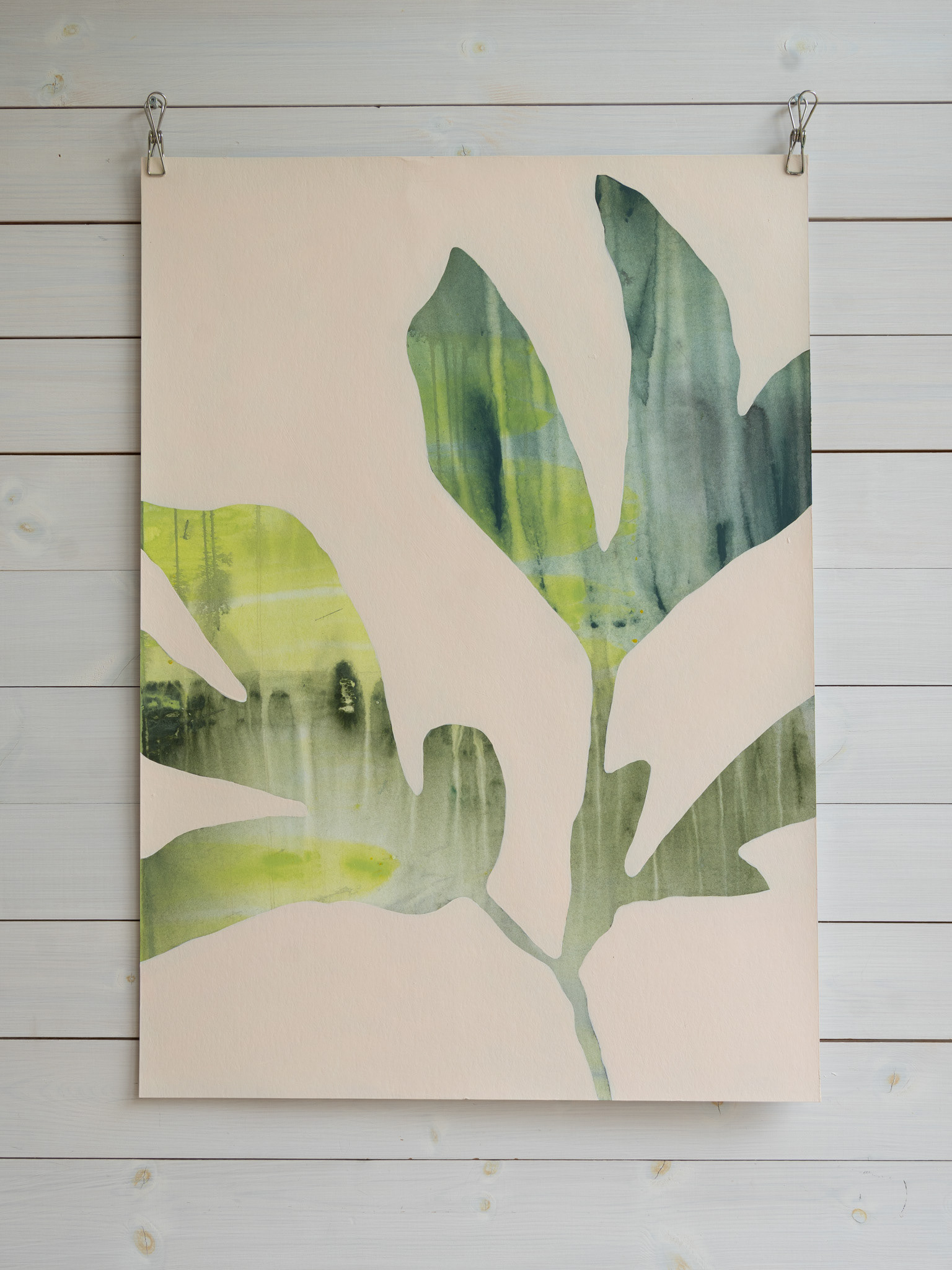 Green Silence – 50x70 cm