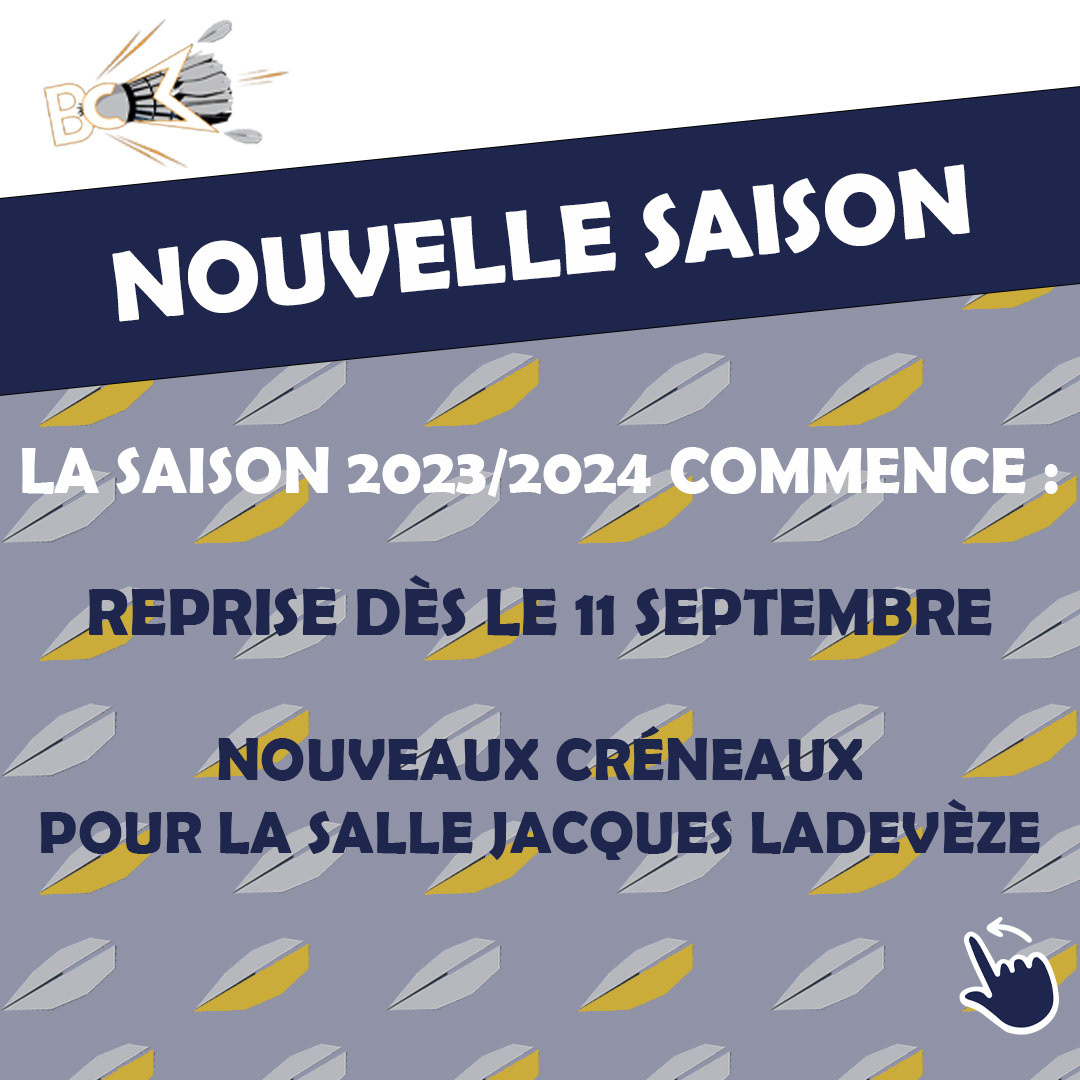 Post Facebook / Instagram © Fanny Saint-Martin pour Badminton Club Marmandais