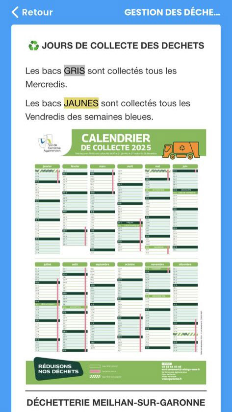 Gestion des déchets © Fanny Saint-Martin pour Mairie de Meilhan-sur-Garonne