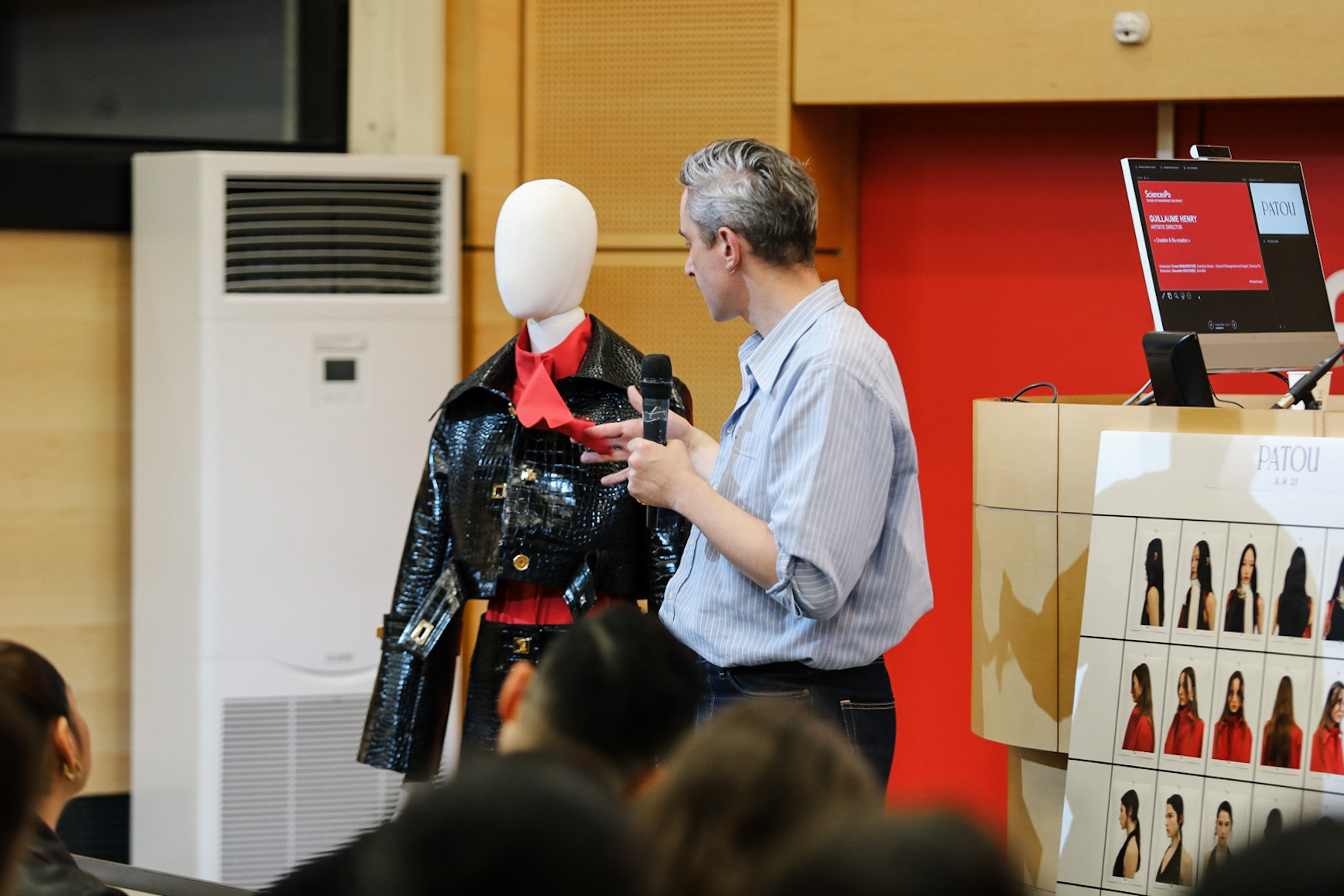 Masterclass de Guillaume Henry © Fanny Saint-Martin pour Sciences Po