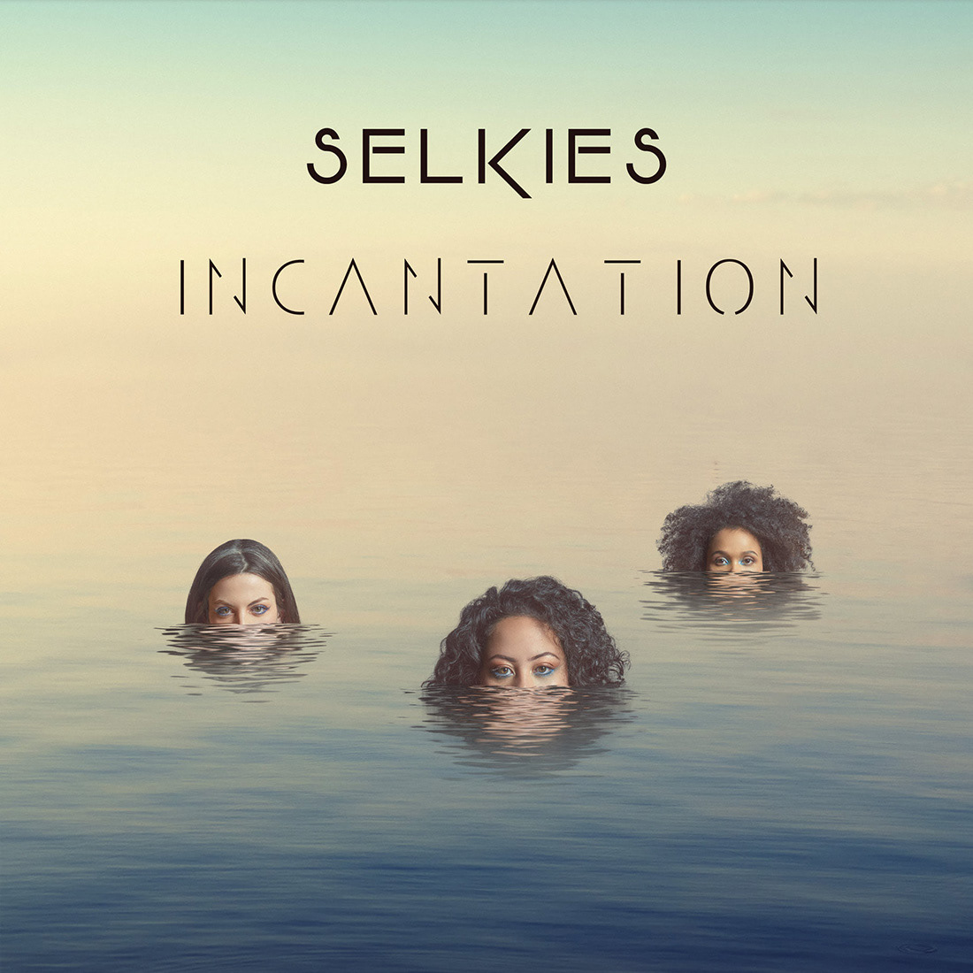 Creative cover for Selkies's album "incantation" shot and edited by Matthieu Hoarau