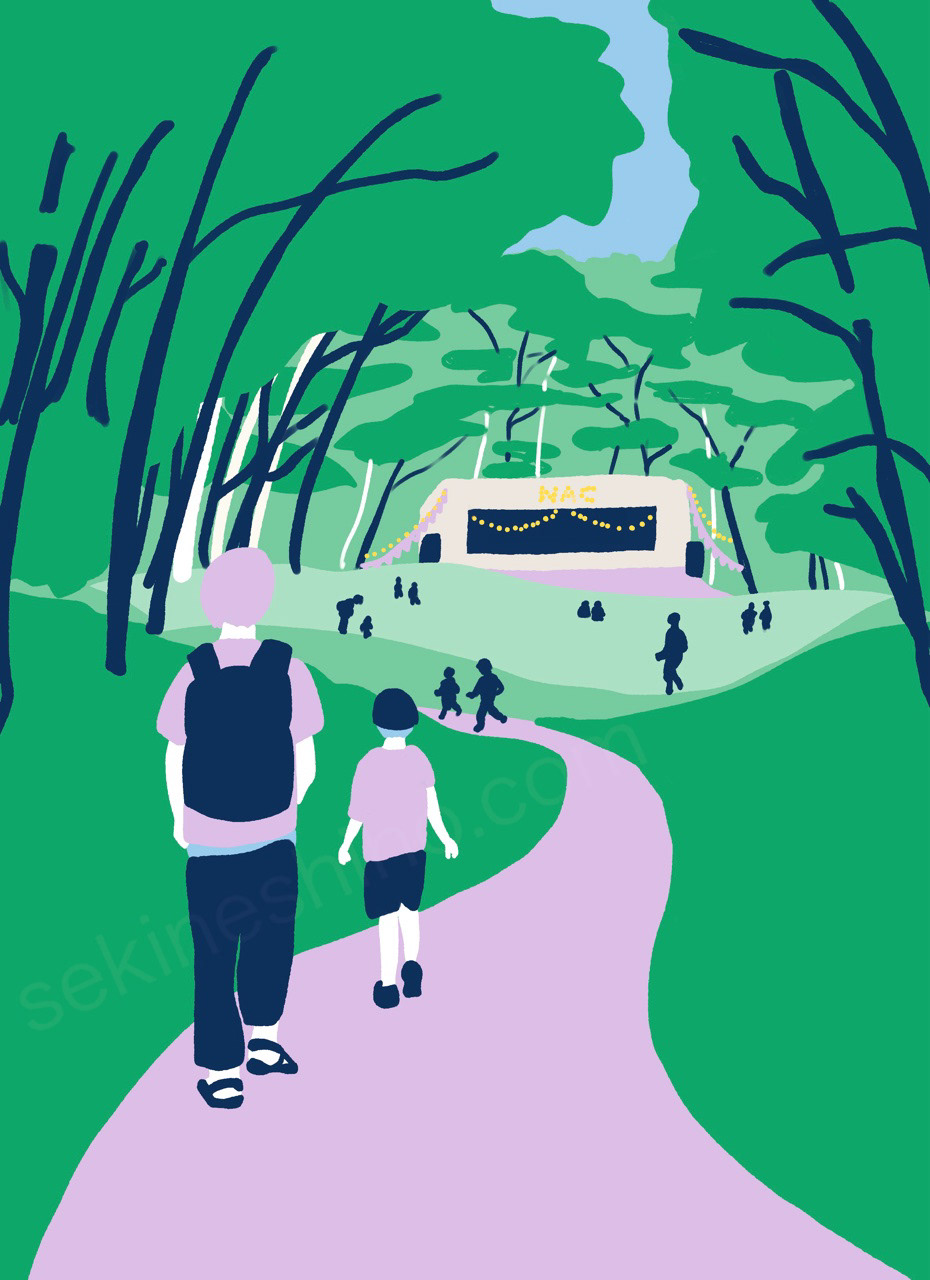 フェスの思い出スケッチ