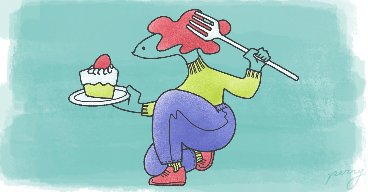 「ケーキバイキング」