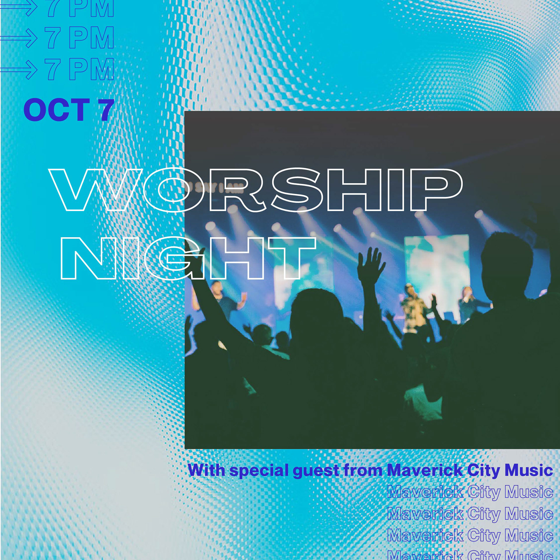 Worship Night Graphic