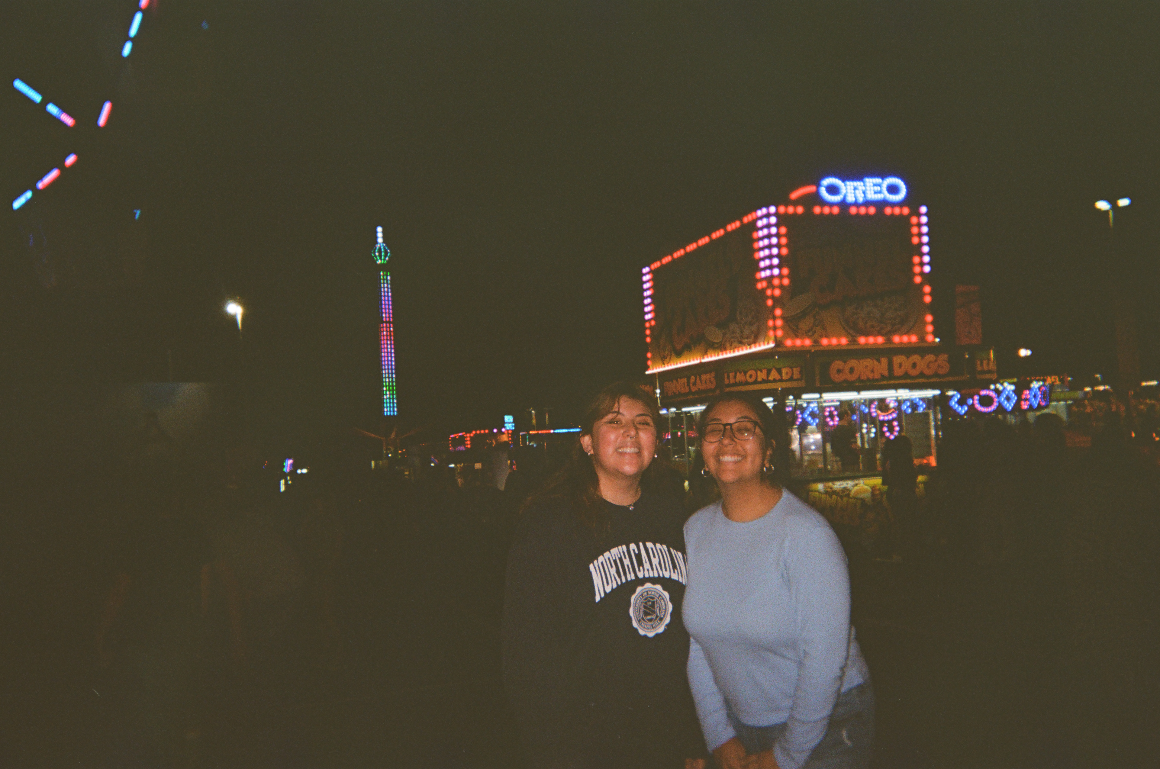 Michelle and Katherine at Fair