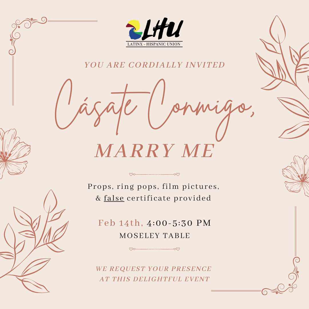 LHU Valentine's Day Event 2023