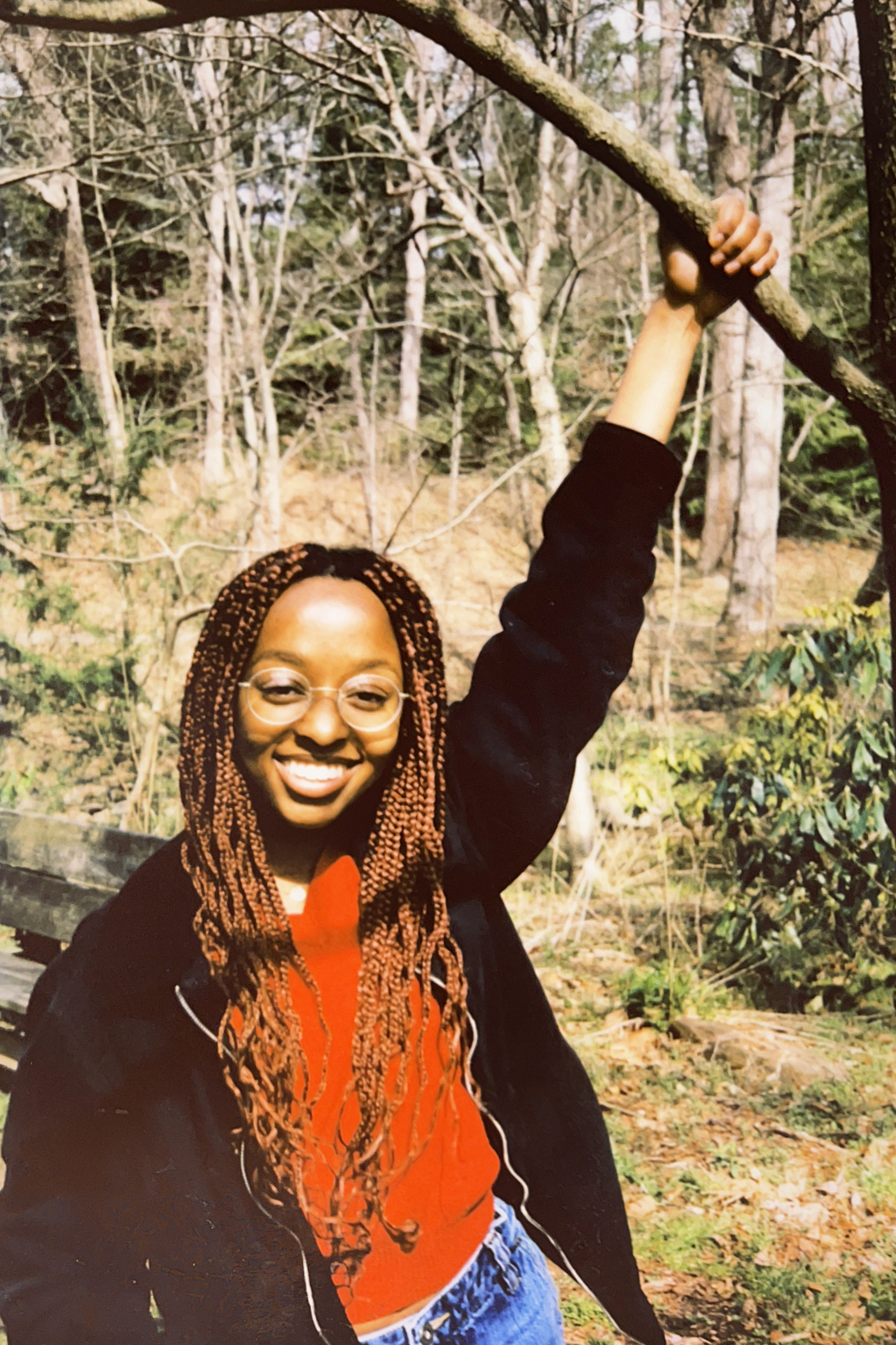 Uwera Izabayo at Asheville Park