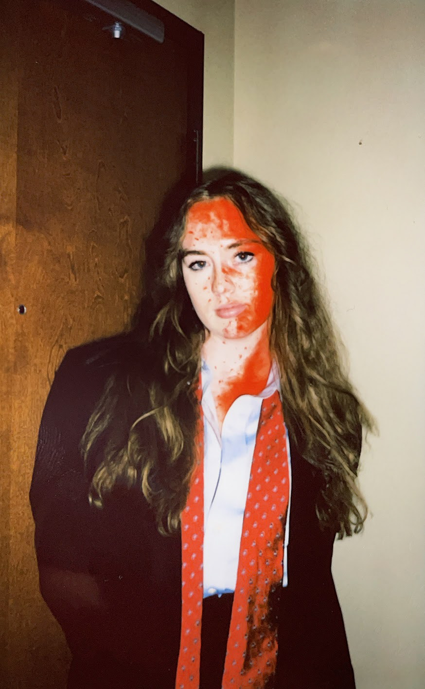Kaitlyn Hannan as Patrick Bateman for Halloween