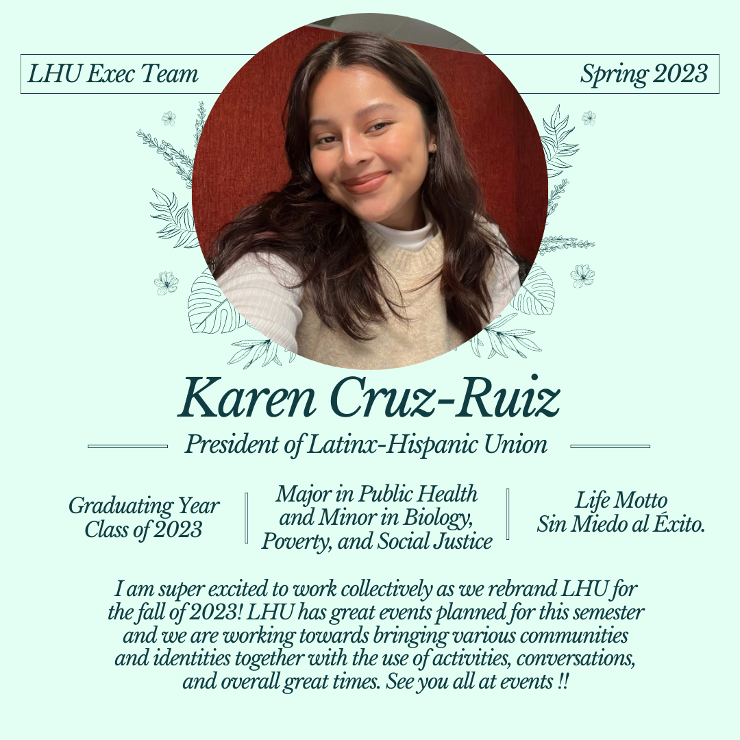 Exec Team 2023: Karen