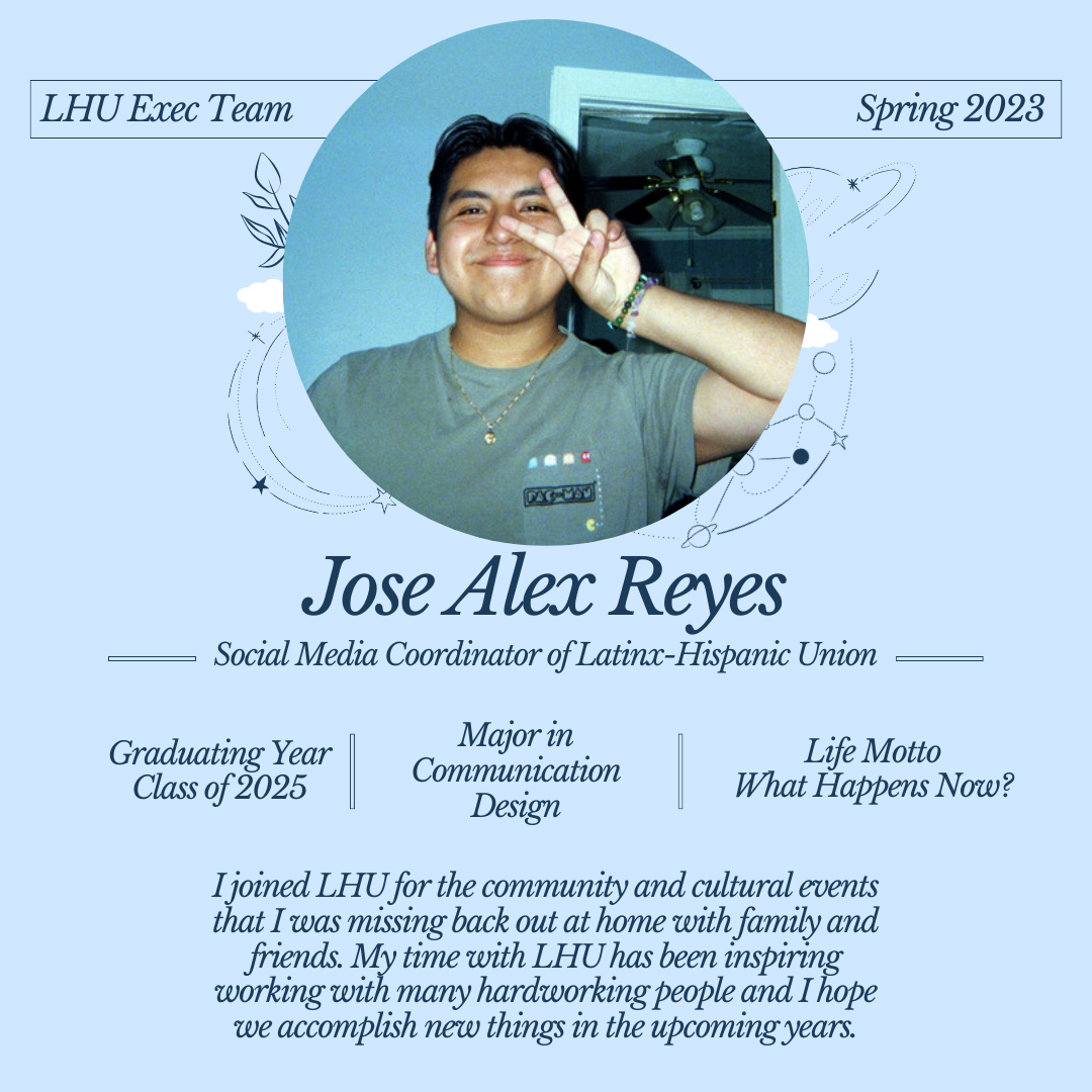 Exec Team 2023: Jose Alex