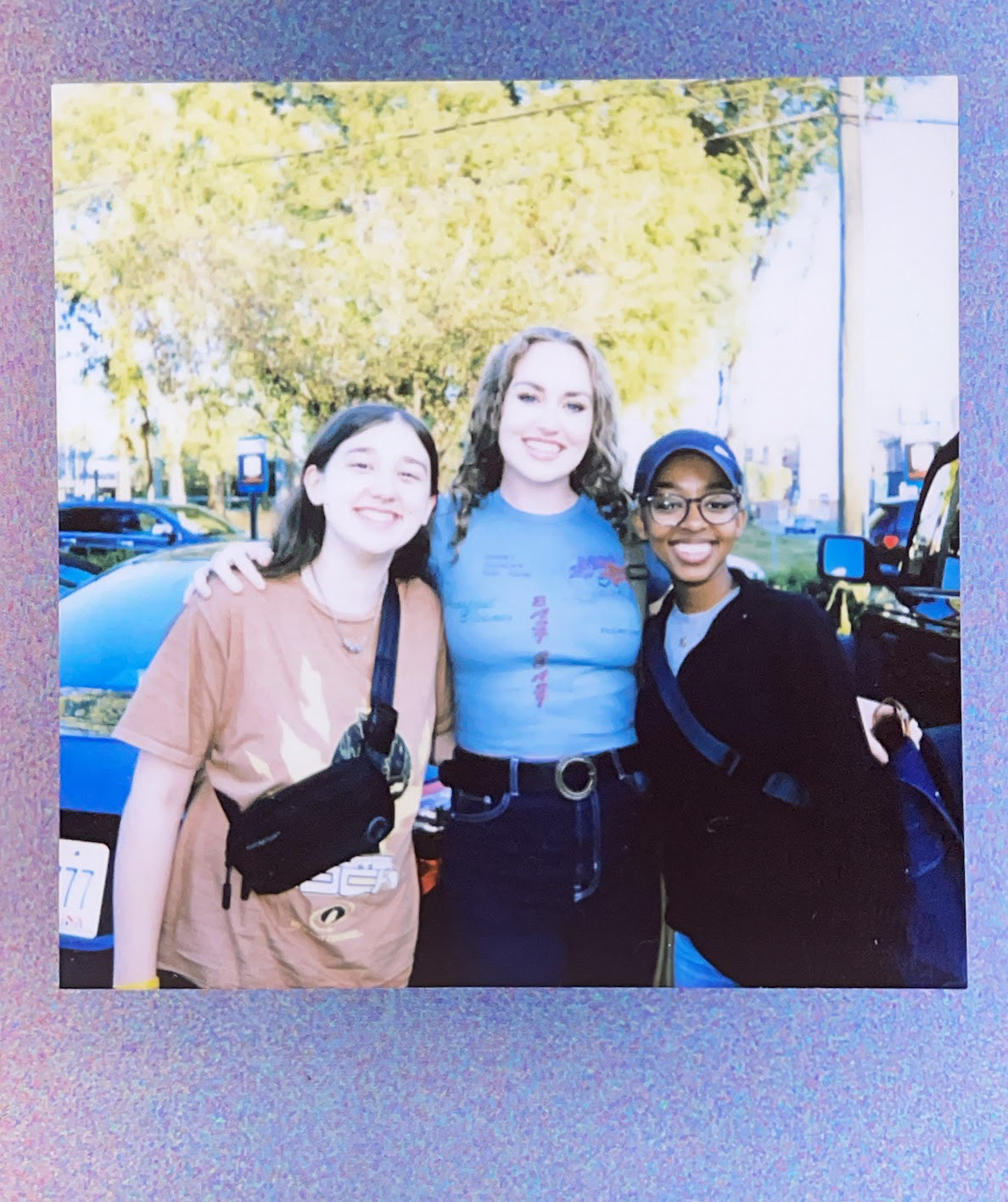 Sarah, Kaitlyn, and Uwera!