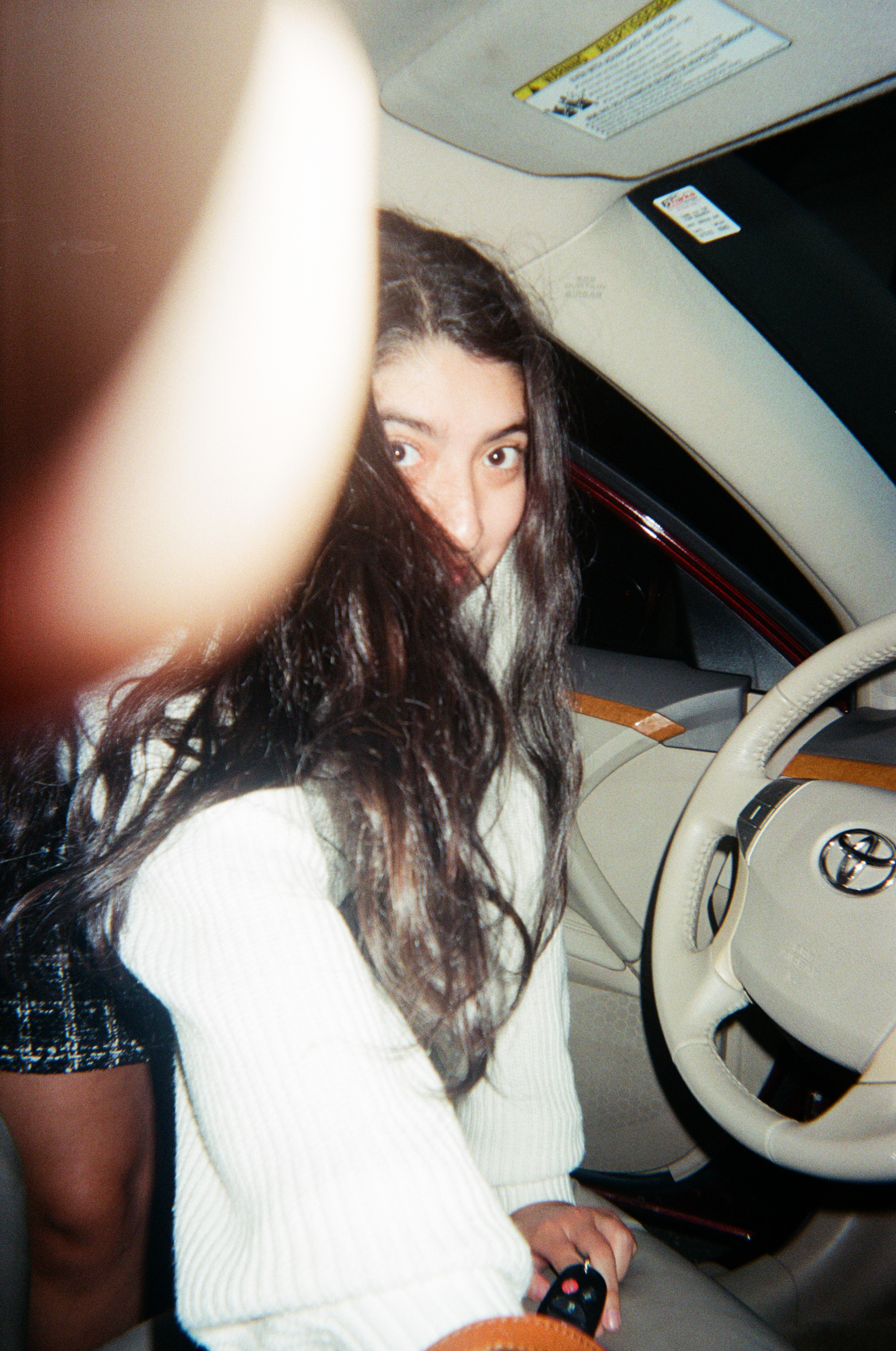 Bridget with light leak