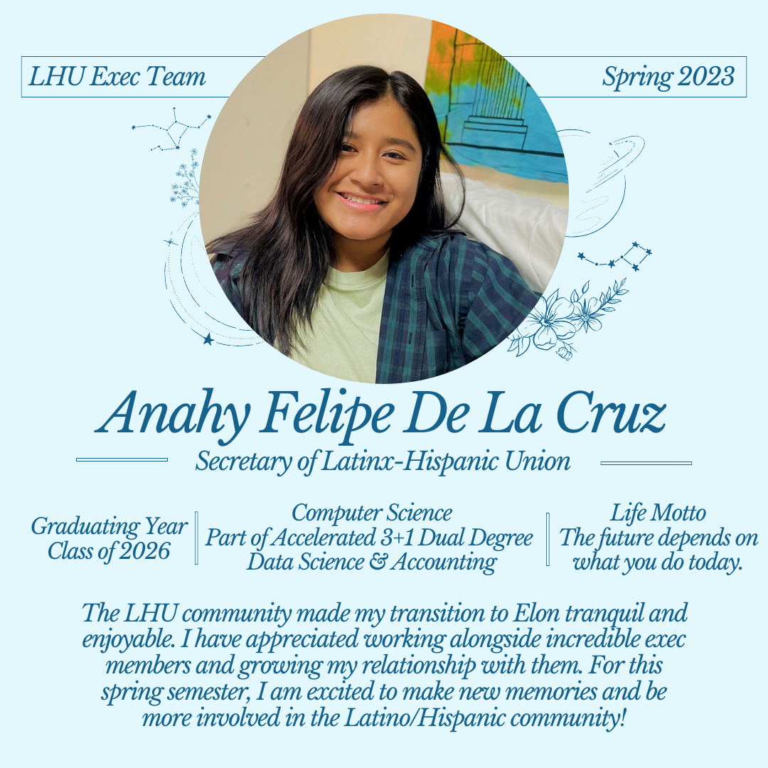 Exec Team 2023: Anahy