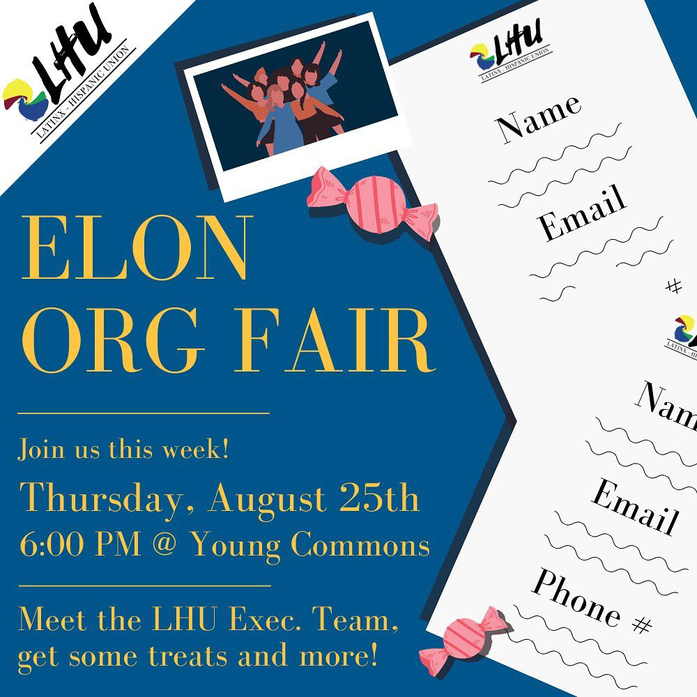 Elon Fall Student Org Fair 2022