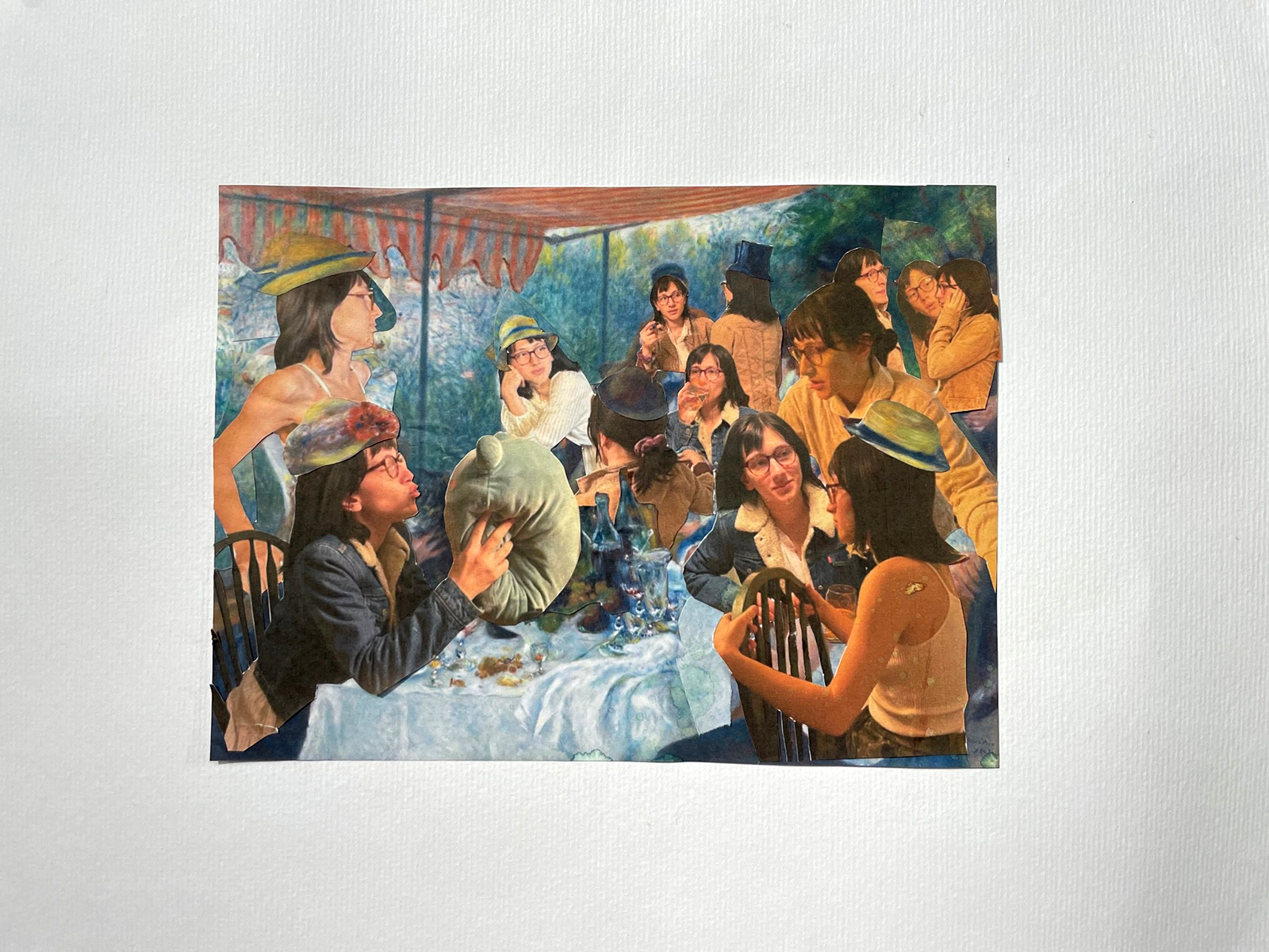 Daisy Scharnhorst | Imaging and Transforming Project | A Reinterpretation of Renoir's "Luncheon of the Boating Party" (1880 - 81)