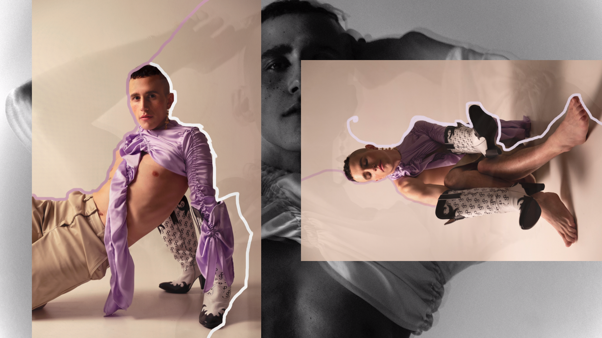 Boris Jelic for LEWIS Magazine photographed by Eliza Georgieva, stylist Laura Takahashi Christiansen, grooming Gabriella Tipsa Bruun