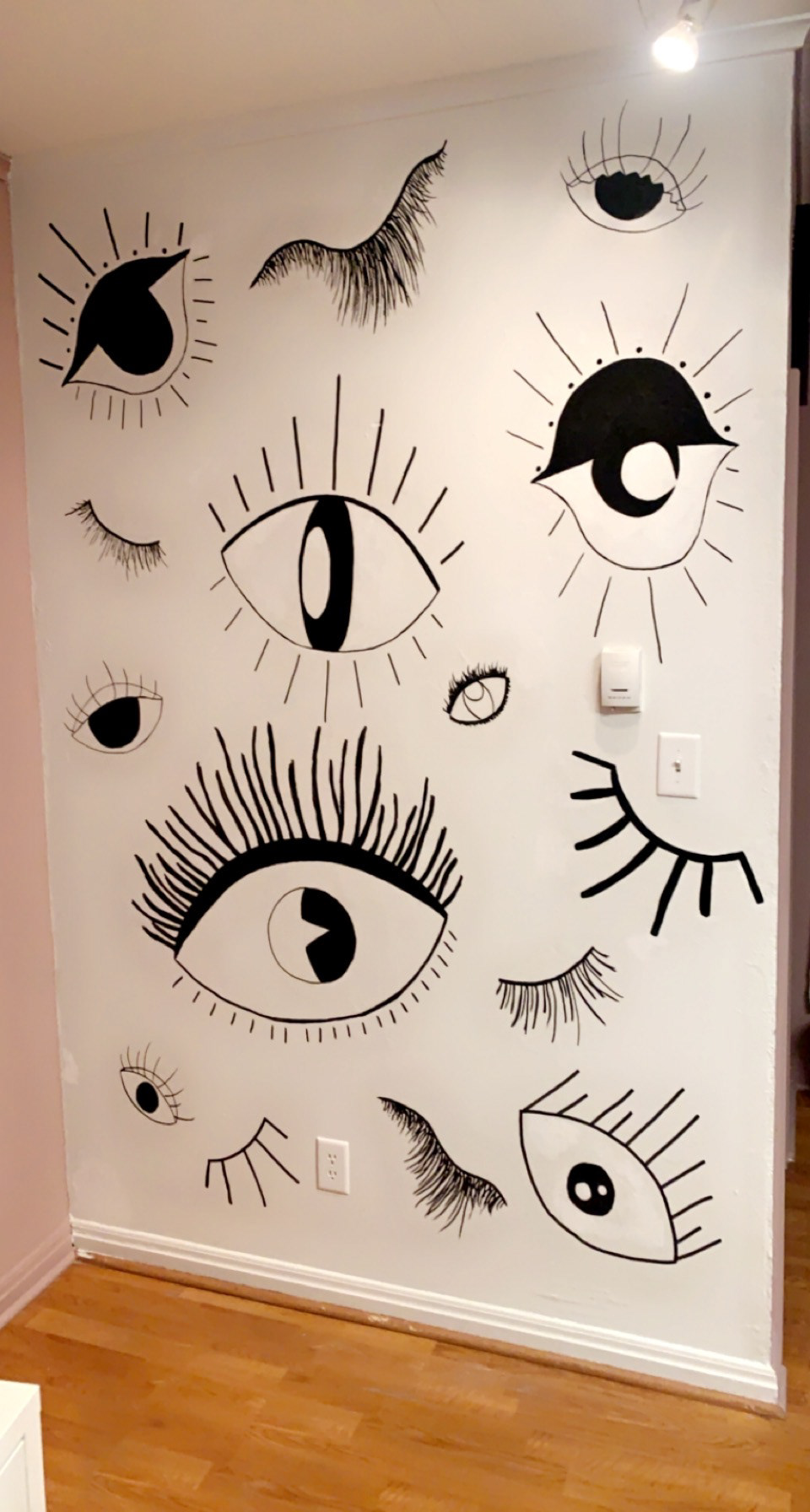 Lash Studio Mural