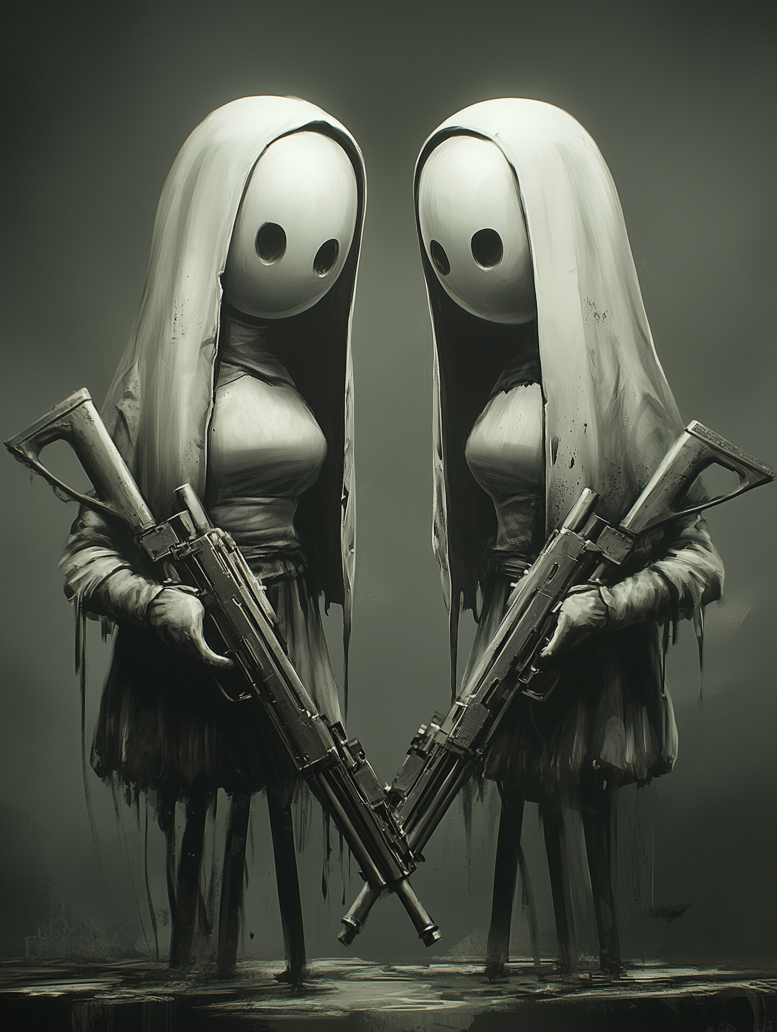 two nuns just wanna have fun --chaos 60 --ar 3:4 --style raw --profile 9l757yu --stylize 650 --v 6.1 Job ID: 1516704d-7f07-4654-92ce-8910d5e372fc