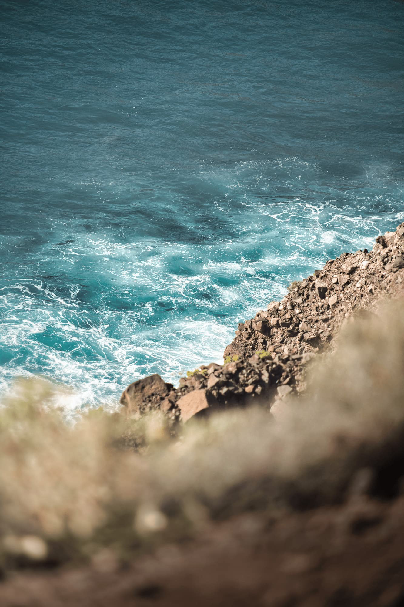 Orilla. Foto sacada en Los Gigantes.
