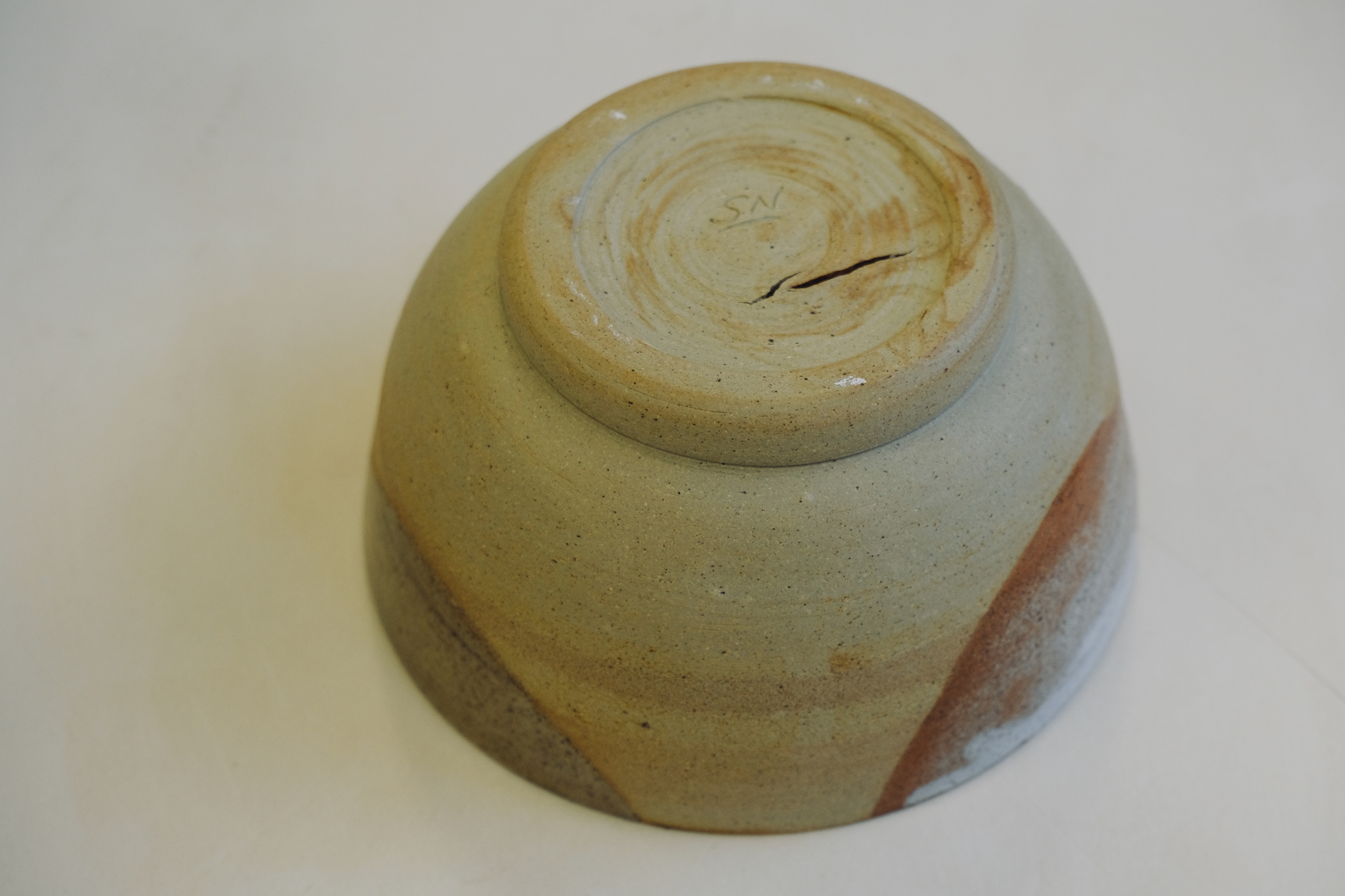 's' cracks being formed if object not dried evenly.