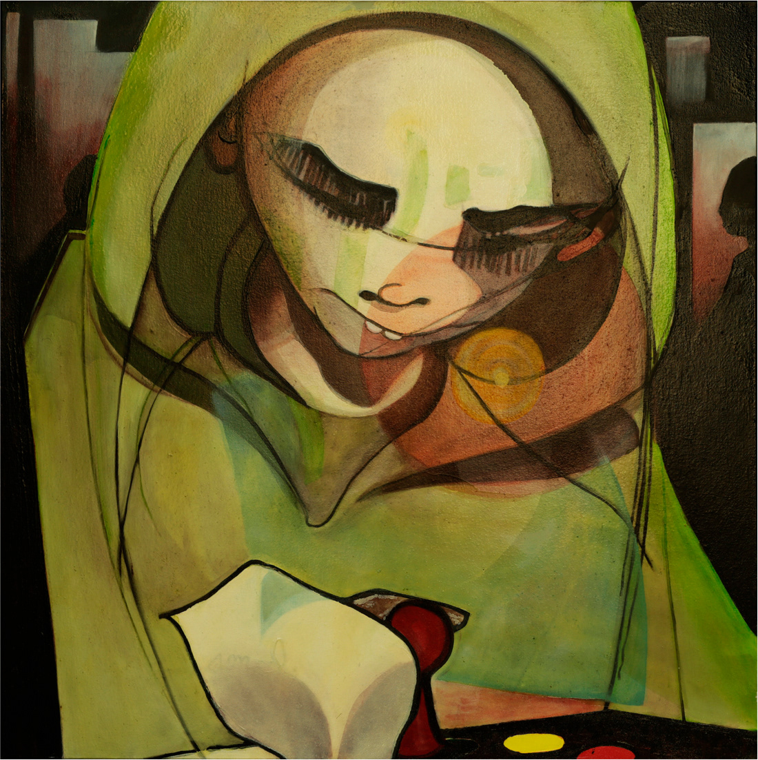 Joystick / Oil on Canvas / 36" x 36" / 2006