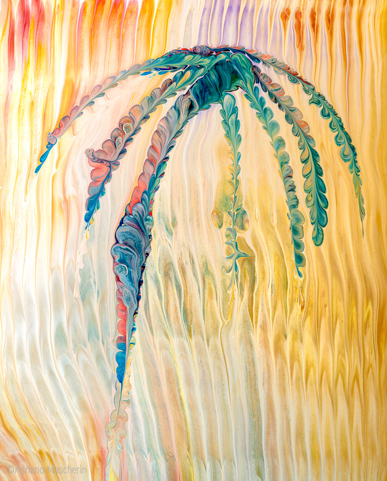 Palma onirica - Dreamlike palm tree
