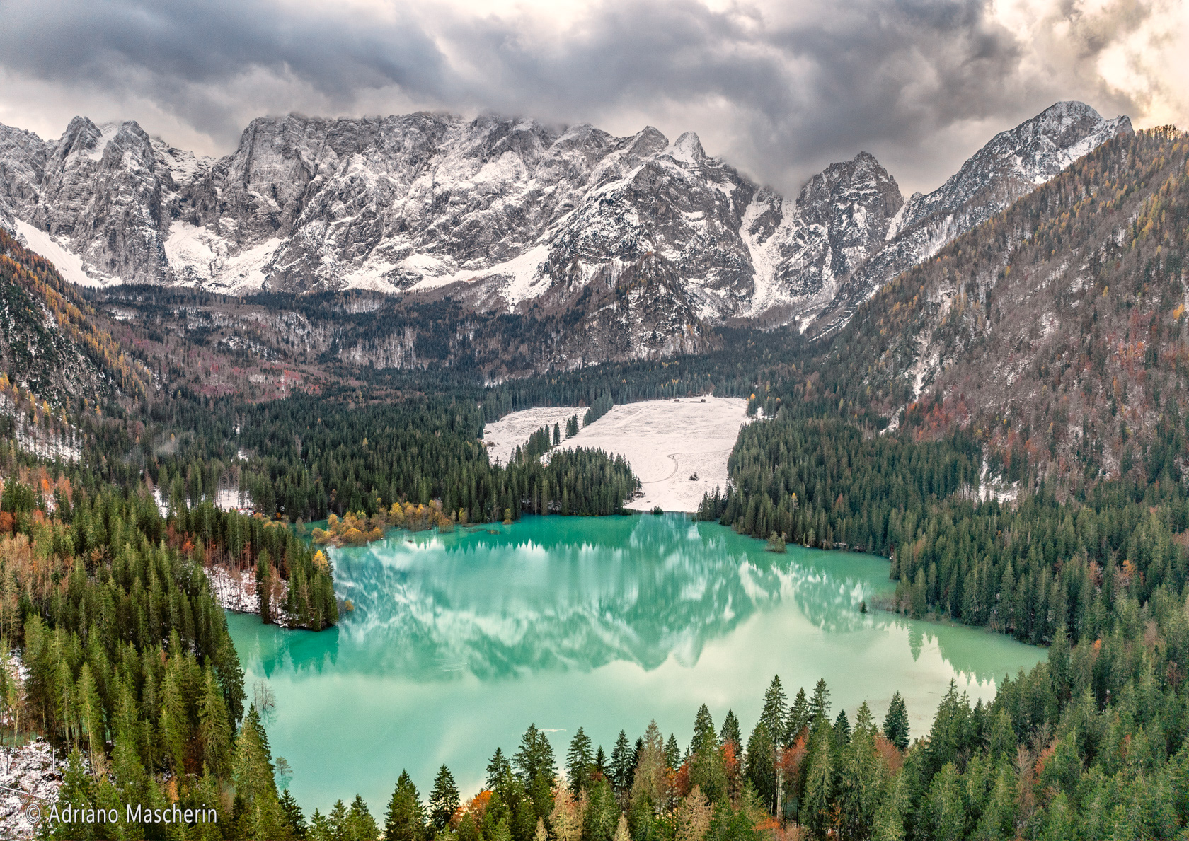 Lago di Fusine superiore - Upper Fusine lake