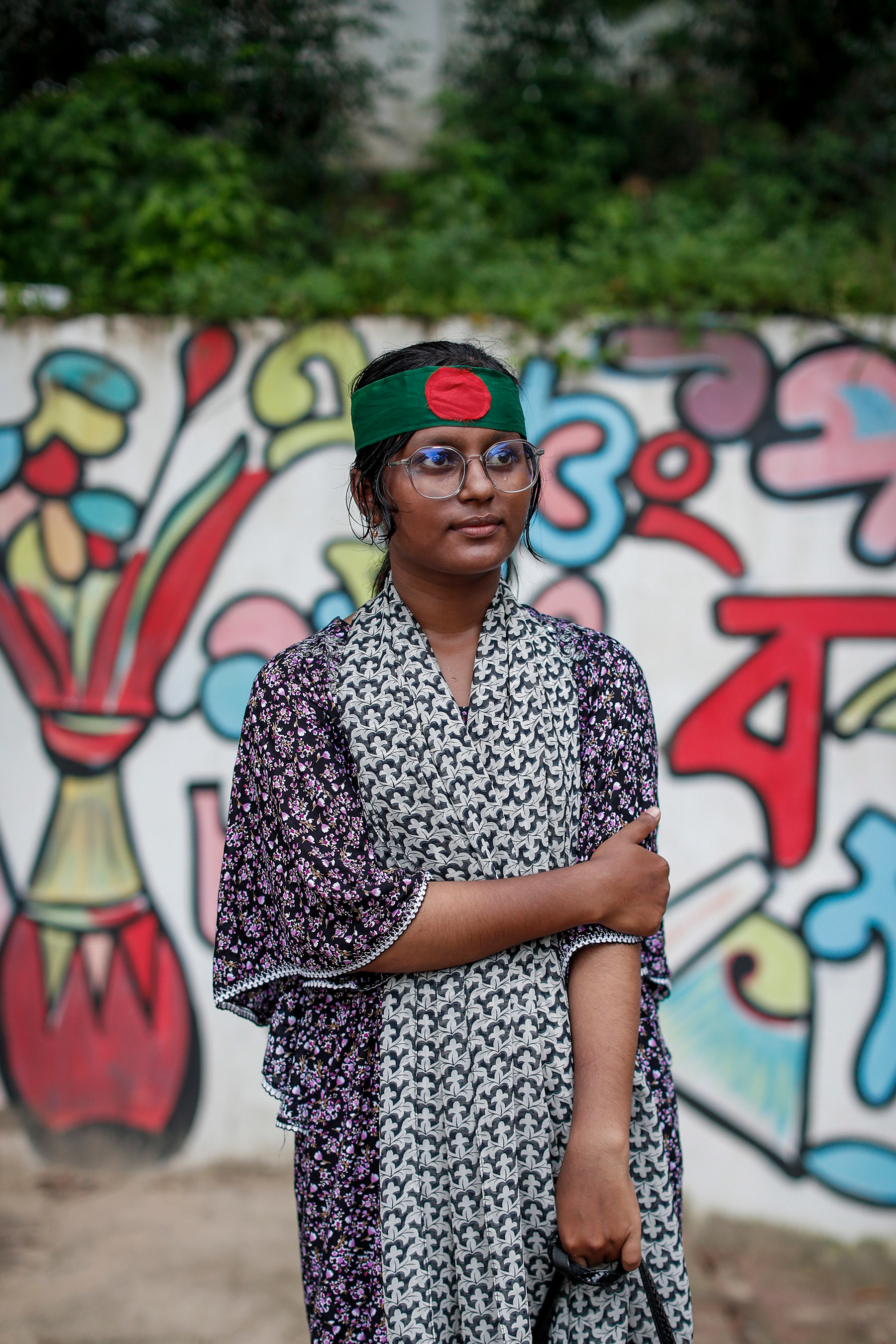 Ziniya Sharmin in Cox's Bazaar.