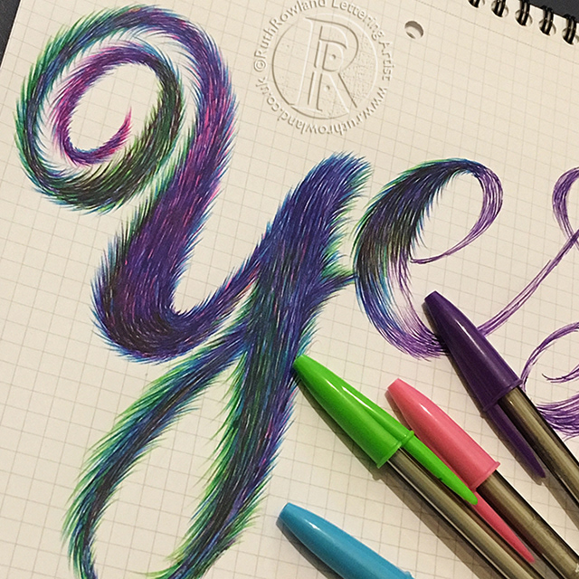 Ballpoint Pen Lettering: Yes