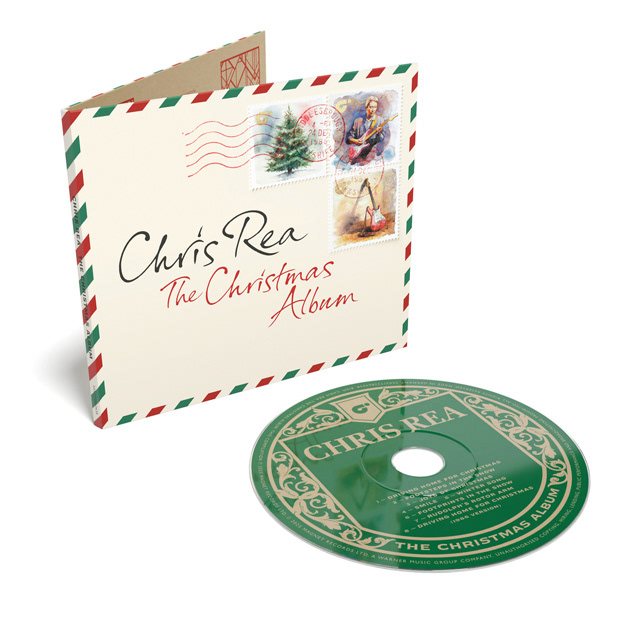 Hand Lettering for Chris Rea's The Christmas Album - CD