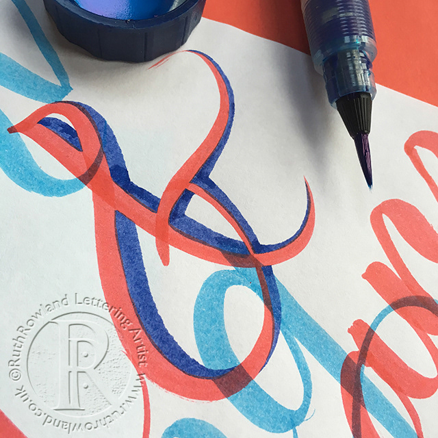Cursive Brush Pen Ampersand