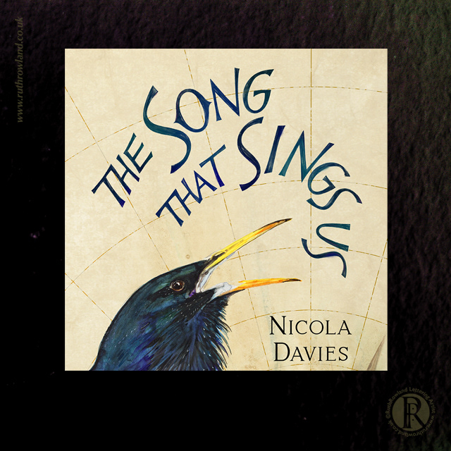 The Song that Sings Us Book: Hand Lettered Title