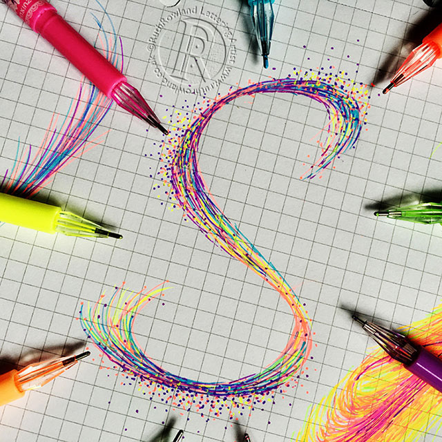 Gel Pen Lettering: S