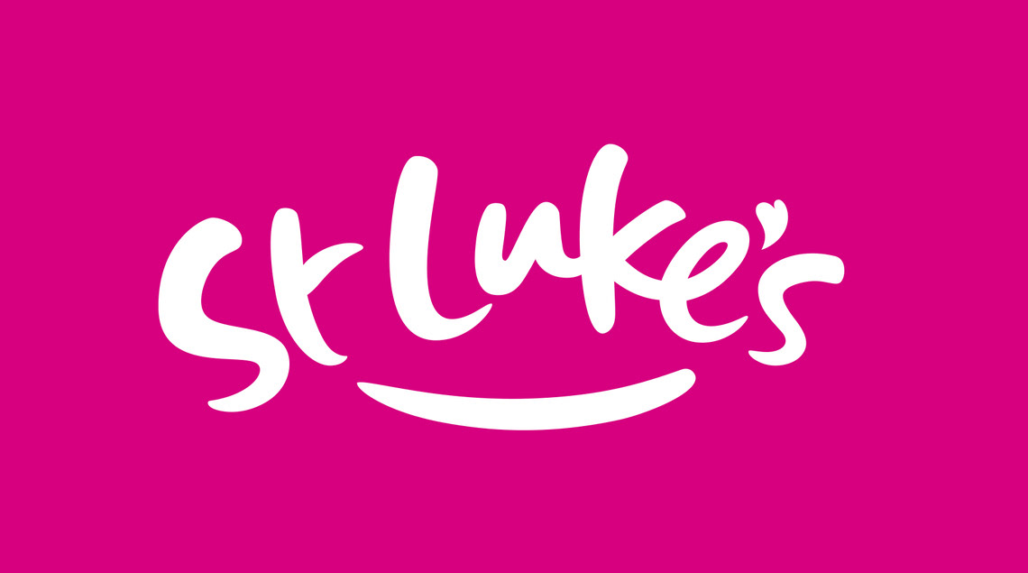 Lettering Artist Ruth Rowland St Luke's Hospice Logo
