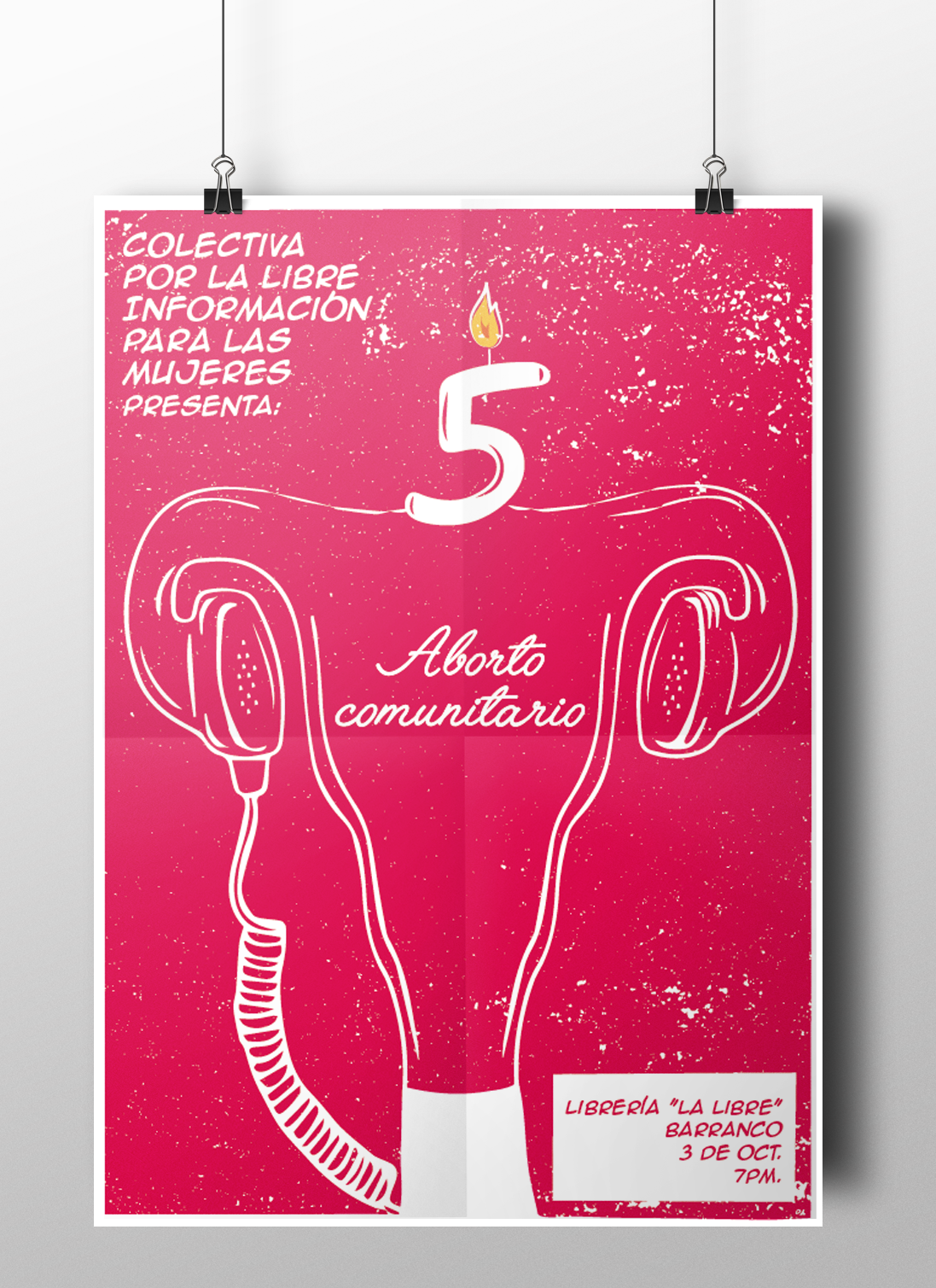 información creativa pósters