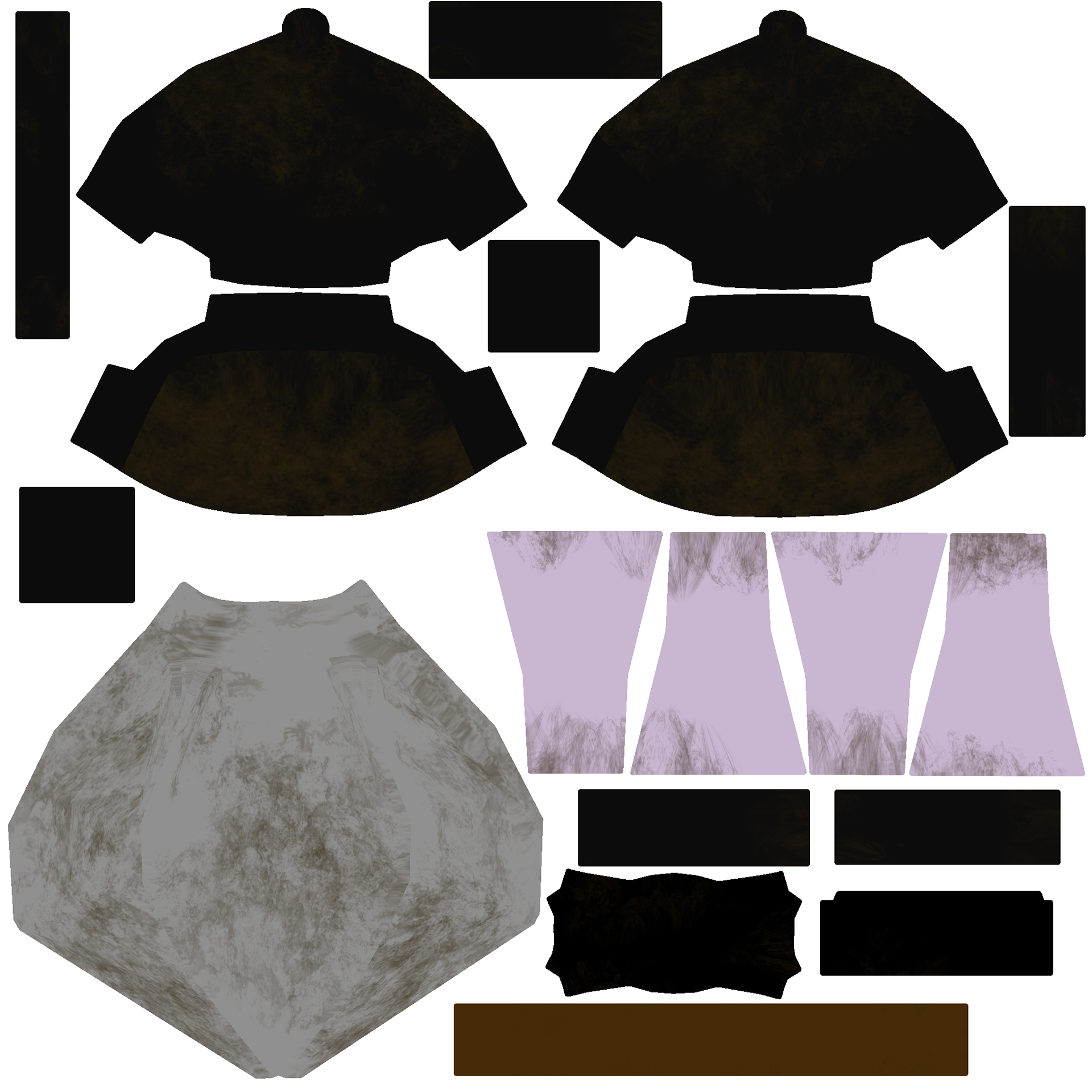 Texture for Lantern and Shovel + UVs