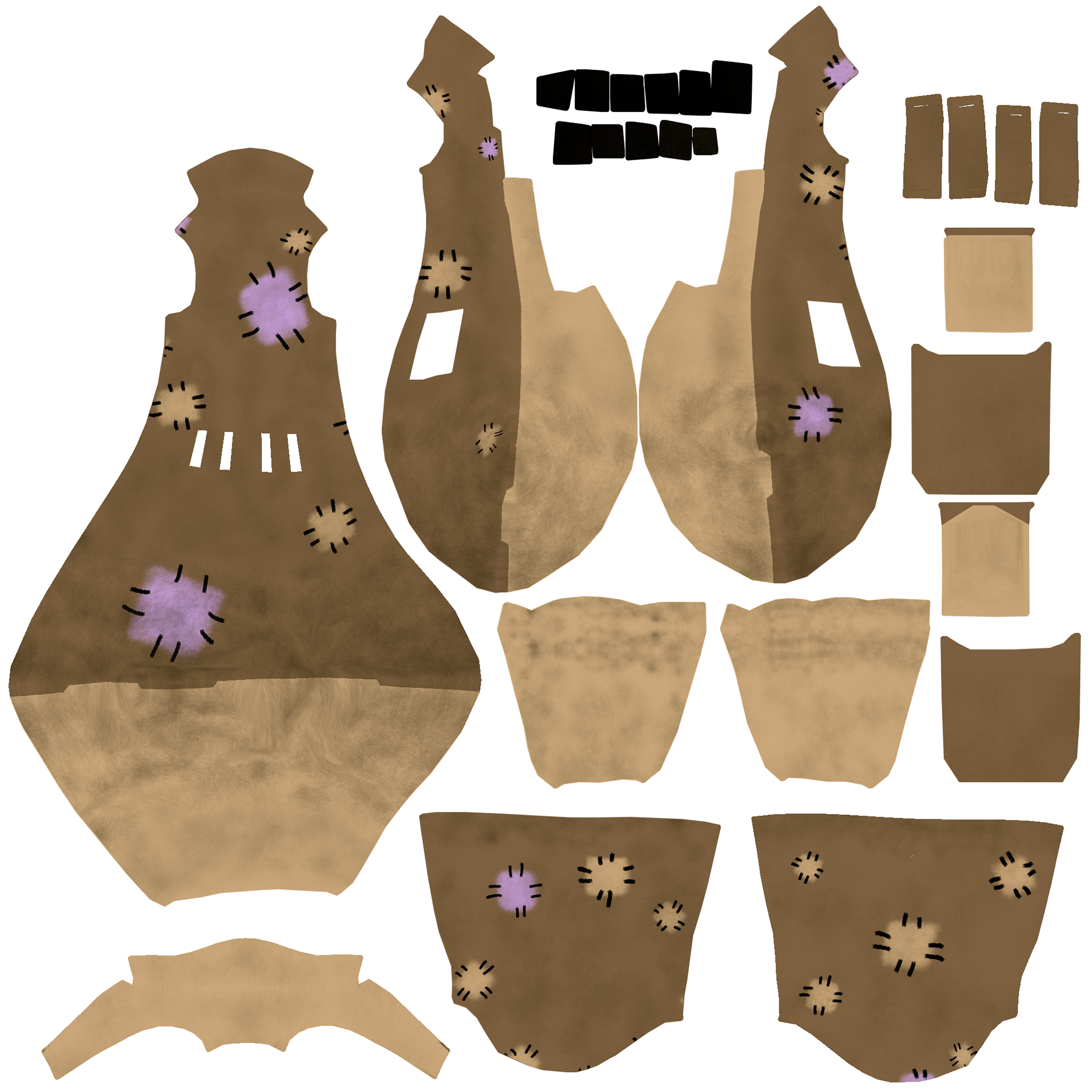 Texture for Trenchcoat + UVs