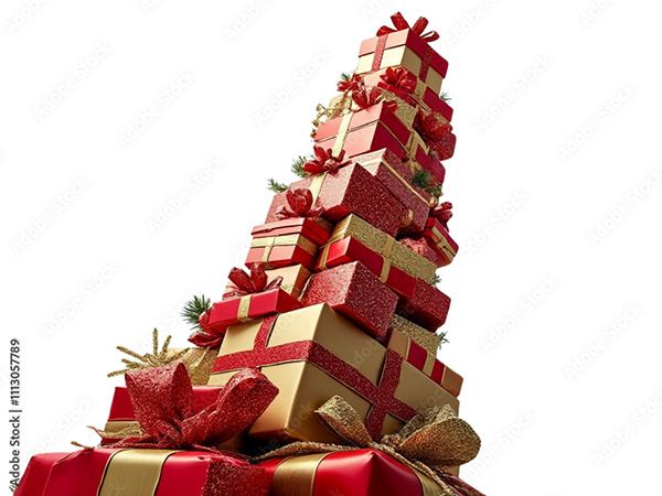 Wrapped Presents Collection — Adobe Stock 1113057789