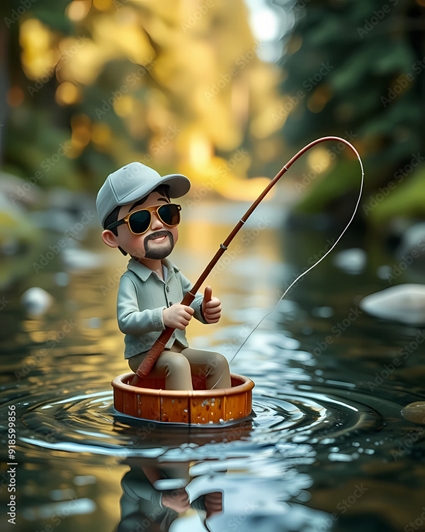 Fishing - Fishermen — Adobe Stock 918599856