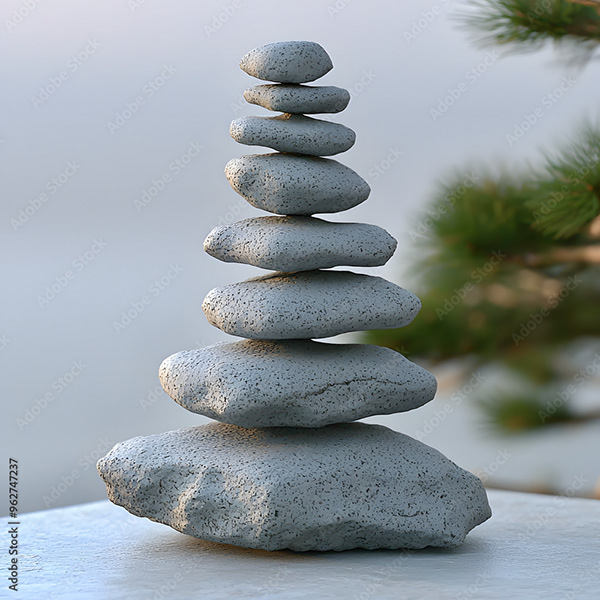 Zen - Relaxation - Meditative — Adobe Stock 962747237