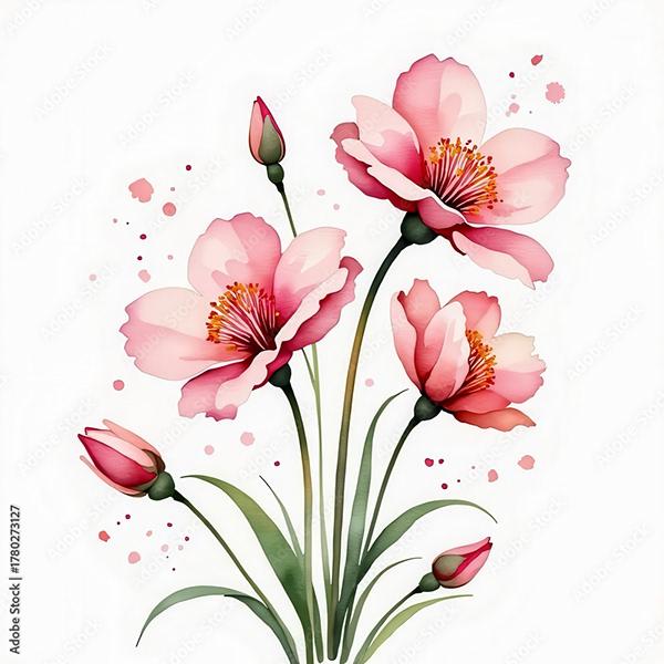 Floral - Flowers — Adobe Stock 1780273127