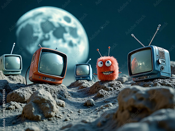 Television TV Collection — Adobe Stock 957998505